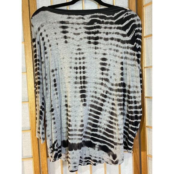 Michael Stars OSFM Tie Dye Hi/Low Top - Picture 4 of 12